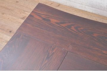 中古　美品　国産総栗材!!　上品で落ち着いた雰囲気の囲炉裏テーブル(火鉢、座卓、ローテーブル)(R-071191)