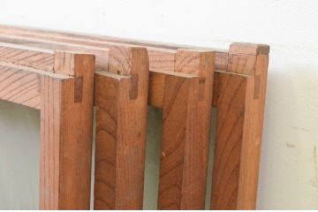 アンティーク建具　レトロな空間作りにおすすめなガラス窓4枚セット(引き戸、ガラス戸)(R-071230)