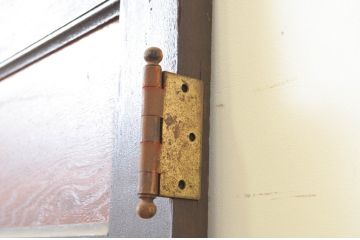 アンティーク建具　大正ロマン　古い洋館のドア1枚(扉、木製扉、玄関ドア)(R-071246)