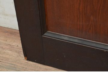 アンティーク建具　大正ロマン　古い洋館のドア1枚(扉、木製扉、玄関ドア)(R-071246)