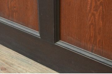 アンティーク建具　大正ロマン　古い洋館のドア1枚(扉、木製扉、玄関ドア)(R-071247)