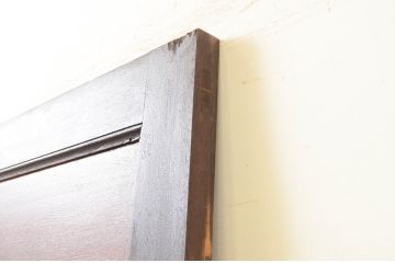 アンティーク建具　大正ロマン　古い洋館のドア1枚(扉、木製扉、玄関ドア)(R-071247)