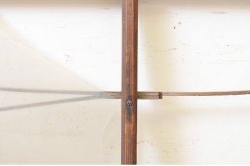 アンティーク建具　大正ロマンな空間作りにおすすめのガラス窓1枚(引き戸、ガラス戸)(R-071248)