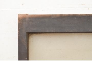 アンティーク建具　大正ロマンな空間を演出するFIX窓1枚(ガラス欄間、明り取り、明かり取り、フィックス、ガラス窓、嵌め殺し)(R-071256)