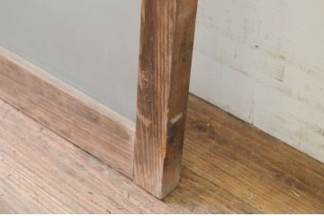 アンティーク建具　大正ロマンな空間を演出するFIX窓1枚(ガラス欄間、明り取り、明かり取り、フィックス、ガラス窓、嵌め殺し)(R-071256)