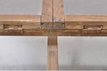 和製アンティーク　大正ロマン　古い栗材が使われた上質な上開き卓上ガラスケース(ショーケース、ディスプレイケース、コレクションケース、Gケース、飾り棚、陳列棚、店舗什器)(R-071297)