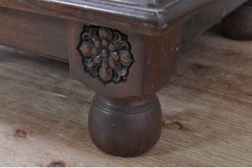 和製ビンテージ　美品　府中家具　高橋工芸　Imperial(インペリアル)　コモード45　落ち着いた佇まいが魅力的な縦型チェスト(サイドチェスト、引き出し、ドロワー、ヴィンテージ)(R-071299)
