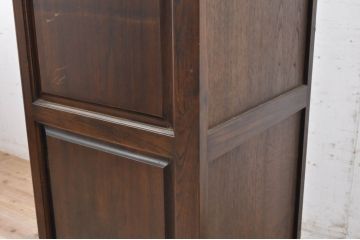 和製ビンテージ　美品　府中家具　高橋工芸　Imperial(インペリアル)　コモード45　落ち着いた佇まいが魅力的な縦型チェスト(サイドチェスト、引き出し、ドロワー、ヴィンテージ)(R-071299)