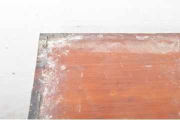 和製アンティーク　総檜(ヒノキ)材　趣溢れる佇まいが目を惹く漆塗りのキレイな重ね観音箪笥(衣裳箪笥、収納箪笥、時代箪笥、引き出し)(R-071308)