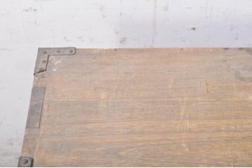 和製アンティーク　上手物!!　総桐(キリ)材　金具の立派な関東衣装箪笥ローボード(時代箪笥、和タンス、総桐箪笥、総桐たんす、収納たんす、引き出し、ローチェスト、テレビ台、テレビボード)(R-071327)