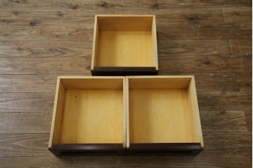 和製ビンテージ　松本民芸家具　和モダンな佇まいが目を引くA型サイドボード　定価約43万7千円　(R-071348)