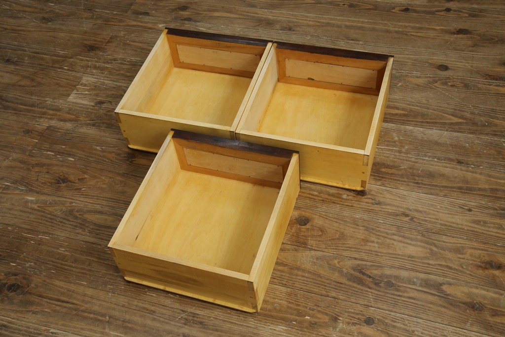 和製ビンテージ　松本民芸家具　和モダンな佇まいが目を引くA型サイドボード　定価約43万7千円　(R-071348)