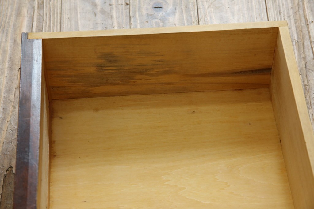 和製ビンテージ　松本民芸家具　和モダンな佇まいが目を引くA型サイドボード　定価約43万7千円　(R-071348)