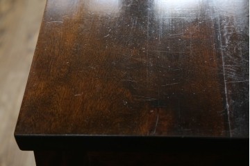 和製ビンテージ　松本民芸家具　和モダンな佇まいが目を引くA型サイドボード　定価約43万7千円　(R-071348)