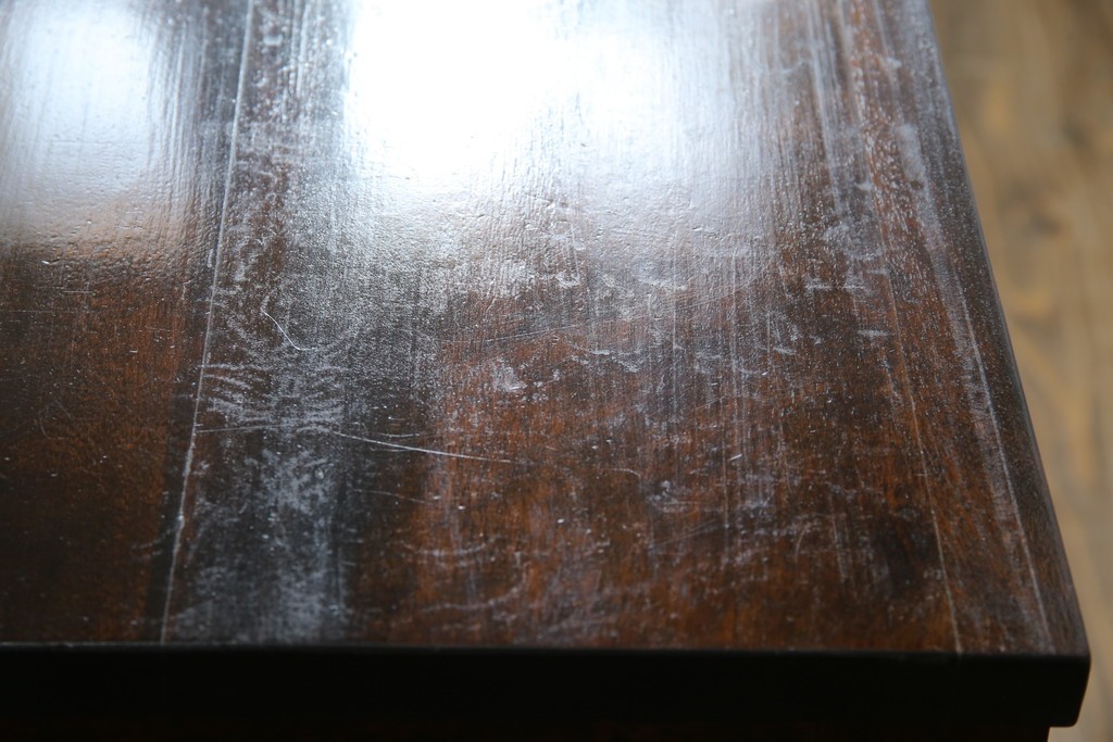 和製ビンテージ　松本民芸家具　和モダンな佇まいが目を引くA型サイドボード　定価約43万7千円　(R-071348)