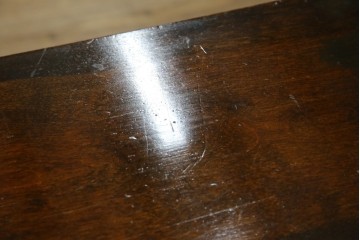 和製ビンテージ　松本民芸家具　和モダンな佇まいが目を引くA型サイドボード　定価約43万7千円　(R-071348)