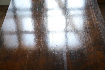 和製ビンテージ　松本民芸家具　和モダンな佇まいが目を引くA型サイドボード　定価約43万7千円　(R-071348)