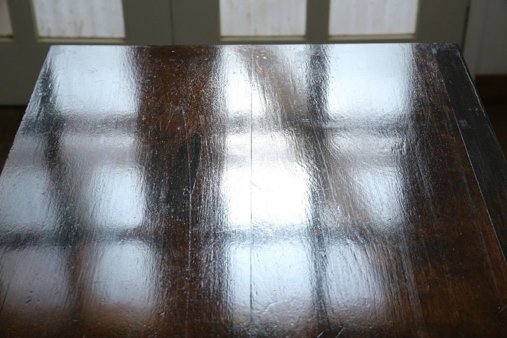 和製ビンテージ　松本民芸家具　和モダンな佇まいが目を引くA型サイドボード　定価約43万7千円　(R-071348)