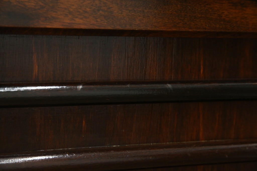 和製ビンテージ　松本民芸家具　和モダンな佇まいが目を引くA型サイドボード　定価約43万7千円　(R-071348)