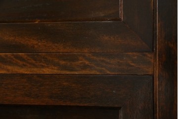 和製ビンテージ　松本民芸家具　和モダンな佇まいが目を引くA型サイドボード　定価約43万7千円　(R-071348)