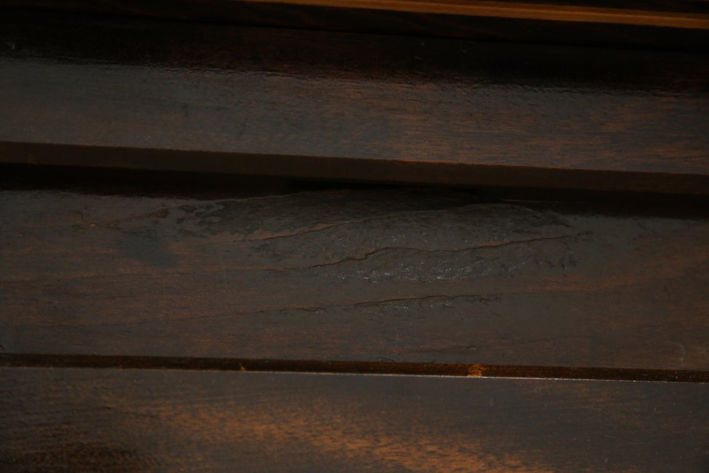 和製ビンテージ　松本民芸家具　和モダンな佇まいが目を引くA型サイドボード　定価約43万7千円　(R-071348)