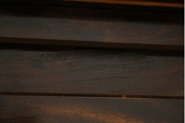 和製ビンテージ　松本民芸家具　和モダンな佇まいが目を引くA型サイドボード　定価約43万7千円　(R-071348)