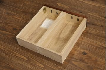 中古　美品!!　岩谷堂箪笥　和の趣溢れる佇まいが魅力のサイドボード(水屋箪笥、茶タンス、茶棚、収納棚、キャビネット、食器棚)(R-071353)