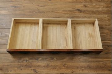 中古　美品!!　岩谷堂箪笥　和の趣溢れる佇まいが魅力のサイドボード(水屋箪笥、茶タンス、茶棚、収納棚、サイドキャビネット、食器棚)(R-071354)
