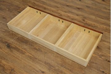 中古　美品!!　岩谷堂箪笥　和の趣溢れる佇まいが魅力のサイドボード(水屋箪笥、茶タンス、茶棚、収納棚、サイドキャビネット、食器棚)(R-071354)