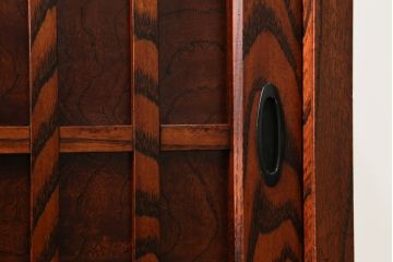 中古　美品!!　岩谷堂箪笥　和の趣溢れる佇まいが魅力のサイドボード(水屋箪笥、茶タンス、茶棚、収納棚、サイドキャビネット、食器棚)(R-071354)