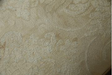 中古　イタリア高級家具　Mario Colciago&Figli(マリオ・コルチャゴ)　ロココ調　華やかな白が眩しいエレガントな雰囲気漂うチェア4脚セット(ダイニングチェア、サロンチェア、椅子、イス)(定価4脚で約95万円)(R-071412)