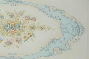  中古　イタリア高級家具　Mario Colciago&Figli(マリオ・コルチャゴ)　ロココ調　随所に施された装飾が豪華なダイニングテーブル(4人掛け、6人掛け、食卓)(定価約170万円)(R-071414)