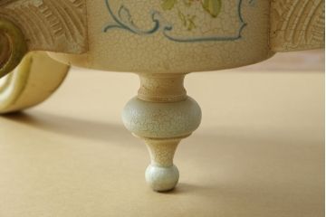  中古　イタリア高級家具　Mario Colciago&Figli(マリオ・コルチャゴ)　ロココ調　随所に施された装飾が豪華なダイニングテーブル(4人掛け、6人掛け、食卓)(定価約170万円)(R-071414)