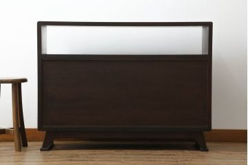 和製ビンテージ　松本民芸家具　和室にも洋室にも合わせやすいサイドボード(サイドキャビネット、戸棚、収納棚、ヴィンテージ)(R-071451)