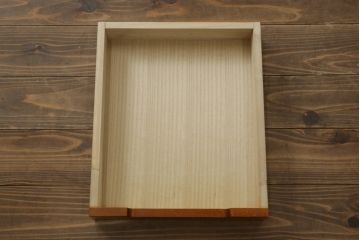 中古　美品!!　北海道民芸家具　落ち着いた深みのある色合いが美しいサイドボード(サイドキャビネット、戸棚、収納棚、リビングボード)(R-071453)