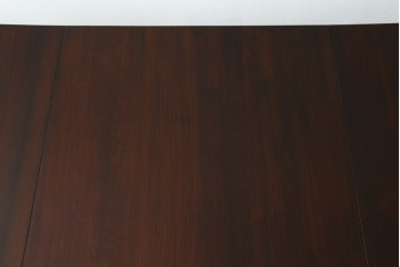 中古　松本民芸家具　M型バタフライ卓(角)　シックな色合いと凝った脚のデザインが魅力的なバタフライテーブル　定価約26万円　(R-071454)