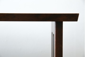 中古　北海道民芸家具　モダンな佇まいが魅力的な飾り棚　(R-071457)