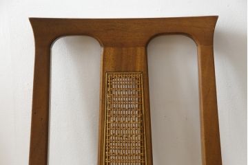 中古　DREXEL HERITAGE(ドレクセルヘリテイジ)　TRIUNE(トライユン)　クラシカルなデザインが魅力的なダイニングチェア4脚セット(サイドチェア、椅子、イス)(R-071461)