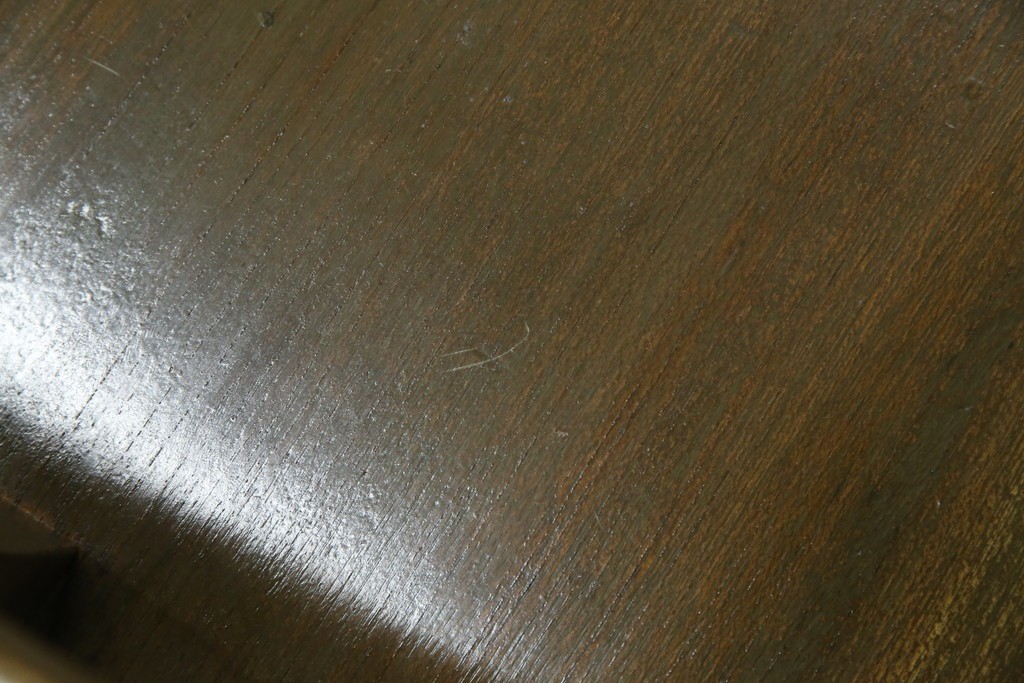 和製アンティーク　タモ材　ラワン材　ノスタルジックな雰囲気漂う古い教会のアームチェア2脚セット　(R-071466)