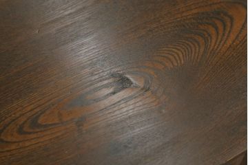 和製アンティーク　上手物!!　銅金具　三方欅(ケヤキ)材　前面玉杢　懐かしい雰囲気漂う小振りな茶箪笥(違い棚、食器棚、飾り棚、茶棚、収納棚、戸棚、キャビネット)(R-071478)