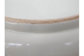 江戸後期　古伊万里　山水の図　約31cm　1尺　落ち着いた風景の染付に癒される大鉢(一尺、深皿、和食器)(R-071489)