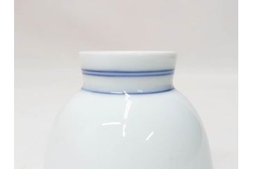 今泉今右衛門　錦桃絵　鮮やかな色合いの桃絵が美しい茶器セット(急須、湯呑み5客、湯のみ、茶道具、色鍋島、色絵、和食器、共箱付き)(R-071494)