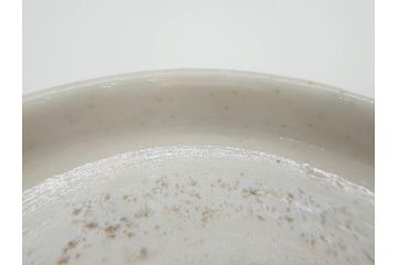 上手物　明治期　伊万里　金彩　染付　窓絵　約19cm　6.2寸　緻密に描かれた上品な絵柄が美しい深鉢(もみじ、紅葉、モミジ、草花、深皿、和皿、和食器、六寸二分)(R-071501)