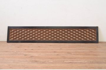 アンティーク建具　落ち着いた和の空間を演出する組子欄間1枚(明り取り、明かり取り)(R-071533)