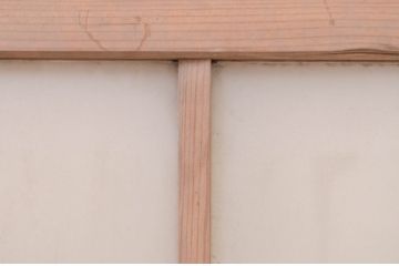 アンティーク建具　どこか懐かしい雰囲気を醸し出す明かり取り1枚(ガラス欄間、明り取り、FIX窓、フィックス、ガラス窓、嵌め殺し)(R-071560)