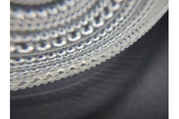 ビンテージ　ARABIA FINLAND　Kastehelmi(カステヘルミ)　洗練されたデザインが美しいプレート5枚セット(アラビア、フィンランド、北欧食器、ガラス、皿、ヴィンテージ)(検索ワード:ヌータヤルヴィ(Nuutajarvi)、iittala(イッタラ))(R-071567)