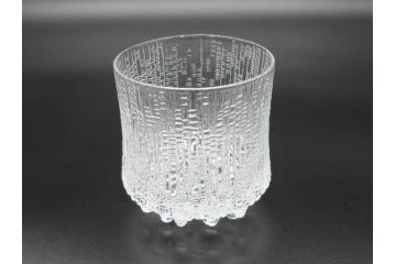 iittala(イッタラ)　Ultima Thule(ウルティマツーレ)シリーズ　職人による繊細な技法が美しいロックグラス2客セット(ガラス、オールドファッショングラス、ペア、北欧食器)(R-071568)