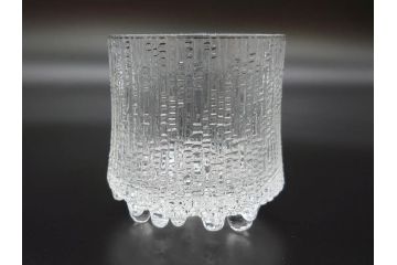 iittala(イッタラ)　Ultima Thule(ウルティマツーレ)シリーズ　職人による繊細な技法が美しいロックグラス2客セット(ガラス、オールドファッショングラス、ペア、北欧食器)(R-071568)