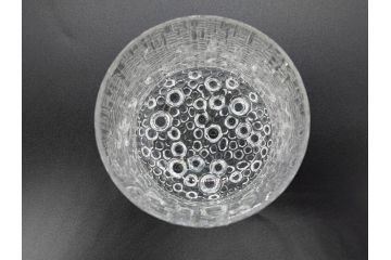 iittala(イッタラ)　Ultima Thule(ウルティマツーレ)シリーズ　職人による繊細な技法が美しいロックグラス2客セット(ガラス、オールドファッショングラス、ペア、北欧食器)(R-071568)