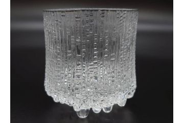 iittala(イッタラ)　Ultima Thule(ウルティマツーレ)シリーズ　職人による繊細な技法が美しいロックグラス2客セット(ガラス、オールドファッショングラス、ペア、北欧食器)(R-071568)